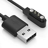 Sounce USB Smartwatch Charging Cable Compatible with Boat Xtend Storm Wave Lite