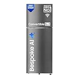 Samsung 350L 3 Star Convertible 5in1 Digital Inverter Double Door Refrigerator 35740