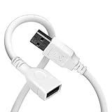Zebronics USB Extension Cable 15 Meter Length 480Mbps Data Transfer Full Copper Core NickelPlated Connectors Durable Build For TV Laptop PC Hard Drive Gamepad UEC15