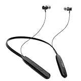 Kratos N1 Neckband Bluetooth Headphones with 30 Hours Playtime with 13mm Drivers Rich Music Experience Type C Fast Charging Neckband Earphones with Voice Assistant IPX4 Water Resistant