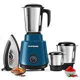 Longway Super Pro Mixer Grinder Up to 750 Watt Powerful Motor for Grinding Mixing Juicing 2 Years Warranty
