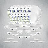 La Opala Opal Glass Crockery Dinner Set 35 Pcs 1457