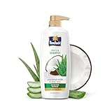 Parachute Advansed Protein Shampoo with Coconut Milk and Aloe Vera For up to 100 Damage Repair up to 3X Softer Hair Protein Lock Technology ParabenFree For Men Women 12L