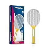Crompton AntiMosquito RacquetZAPPYDuo Mosquito Bat Mosquito Killer Rechargeable Mosquito Racket Long Lasting Battery 6 Months Warranty