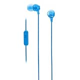 Sony MDREX14AP Wired in Ear Headphone with Mic Blue