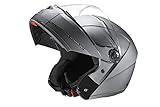 Studds Ninja Elite SUPER Flip Up Full Face Helmet Matt Gun Grey L