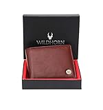 WildHorn Olive Leather Mens Wallet WH2050 Brown
