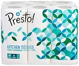 Presto 2 Ply Kitchen Tissue Rolls 360 Pulls 60 Kitchen Towels X 6 Rolls
