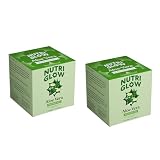 NutriGlow Aloe Vera Gel Great for Face Hair Acne Sunburn Bug Bites Rashes Glowing and Radiant Skin Hydrating Gel Relieves Itchy Irritated Skin Non Sticky 100gm Each Pack of 2