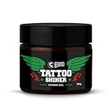Beardo Tattoo Shiner Gel 50g Hydro Gel Heals Maintains Tattoo Ink Tattoo Gel for Men with Almond Oil Turmeric Extract Brightens Shines Tatoo for Men