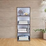 HomeTown Mezzola 4Tier Engineered Wood Bookshelf 2429