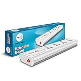 Wipro Premium Extension Board with 4 Universal Sockets 1 Master Switch