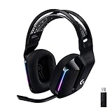 Logitech G 733 Lightspeed Over Ear Wireless Gaming Headset with Suspension Headband