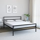 Nilkamal SLEEP Striker Queen Size Metal Bed Black