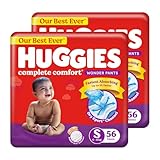 Huggies Wonder Pants Small 56 Count Pack of 2 741