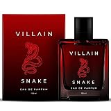 Villain Snake Perfume for Man 100ml Long Lasting Smell Premium Luxury Masculine Fragrance Gift For Men Eau De Parfum for Party Wedding Gift for Him Ozonic Patchouli Amber Musk EDC Notes