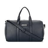 Lavie Sport Captain 32L Synthetic Leather Unisex Travel Duffle Bag Navy