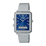 Casio Enticer Men AnalogDigital Blue Dial Watch 3197