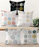 Set of 5 Designer Decorative Throw PillowCushion Covers at 214