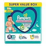 Pampers Complete Skin Comfort Pants Medium M 228 Count 1955