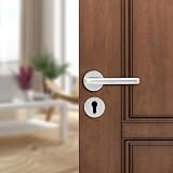 amazon basics Door Handle for Main Door Main Door Handle 56 inch Length of Handle for Grip Brass crom Finish Zinc Alloy