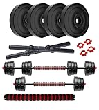 Symactive PVC 3in1 Convertible Dumbbells Set