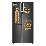 Haier 598 L 3 Star Frost Free Expert Inverter 3Door Side by Side Refrigerator 63190