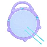 PlayMagic 3D Flash Drum Toy with Flash Light Musical Sound Instrument3 X AA Battery Operated Not IncludedLearning Educational Baby ToyBirthday Gift for Kids 3 Years Made in IndiaFrozen