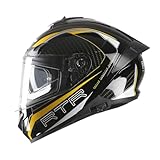 TVS Racing Hurricane Series Full Face Dual Visor Helmet 3709