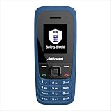 JIO JioBharat V4 4G Keypad Phone with Safety Shield Feature JioTV JioHotstar JioSaavn JioPay UPI SoundPay LED Torch Digital Camera 1000mAh Battery Blue Locked Network