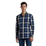 Pepe Jeans Mens Regular Fit Full Sleeve Checkered Cotton Casual Shirt