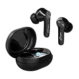 pTron Basspods P481 Pro Active Noise Cancellation inEar TWS Earbuds TransparencyGame Mode Deep Bass Touch Control Bluetooth v51 Headphones with Mic TypeC Fast Charge IPX4 Jet Black