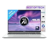 ASUS Vivobook 16 Smartchoice Intel Core Ultra 5 Series 2 16GB RAM 512GB SSD FHD 16 Windows 11 Office Home 2024 Silver 188kg X1607CAMB142WS Intel iGPU M365 Basic 1Year Laptop