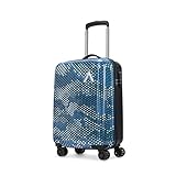 Amazon Aristocrat Cabin Combat Trolley Bag 53 Cm Small Hardside Luggage 8 Wheels Combination Lock 1538