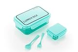 Plastic Lunch Box Airtight 900ml 108