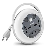 Wipro North West Flex Box Extension Cord with 2 Universal 3 Pin Socket 1 Units of 2 Pin Socketswith Master Switch Indicator 5 mtr Long Copper Wire Power Strip for Home Office Pack of 1