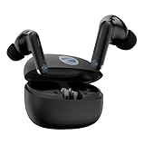 Zebronics inEar Wireless Earbuds 50dB Hybrid ANC Upto 27 Hrs Backup Transparency Mode 13mm Neodymium Magnet Drivers 3 EQ Modes LowLatency Gaming Quad Mic BT v60 Monk Pro Black