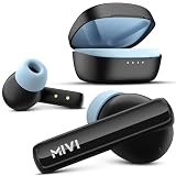 Mivi DuoPods Sync in Ear Earbuds 60H Playtime Bluetooth Earphones Wireless Earbuds ENC for Clear Calls 13mm Drivers Ear Buds Wireless Gaming Mode BT 53 TWS ENC Earbuds Style Earpods