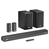 Mivi Nex 900 Dolby Audio Soundbar New Launch 900W Signature Sound 52 Channel Home Theatre System with Dual Subwoofers and Satellites Nex Surround Sphere Tech Bluetooth v53