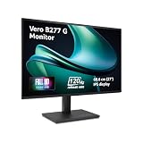 Acer Vero B277 G 27 Inch IPS FHD Monitor 120Hz AdaptiveSync ErgoStand TiltSwivelPivotHeight Adjust TUV Low Blue Light VisionCare 20 HDMI DP Ports TCOEPEAT Gold 85 PCR Eco Design