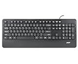acer OfficeKey Wired Keyboard with Palm Rest Plug Play USB 20 CoPilot Shortcut Key