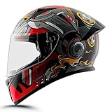 Lowest Vega Bolt Superhero Smart Bluetooth FullFace Helmet 2329
