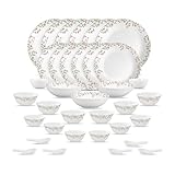La Opala Dinner Set Of 35 at Rs999