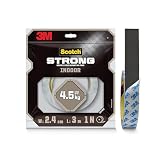 Scotch 3M Double Sided Tape 1m holds 45Kgs for indoor hanging applications Photo frames Mirrors Key Holders Extension Boards Wall decoration etcL 3m W 24mm