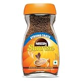 Sunrise Instant Coffee Powder by Nescafe Strong Taste for the perfect start to your day Coffee ChicoryMix 45g Jar