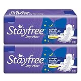 Stayfree Dry Max All Night Sanitary Pads 42 Pads Pack of 3×14 for 416