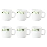 Larah by Borosil Mug Set 6 Pcs 272