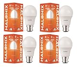 Halonix Photon Plus Base B22 9Watt LED Bulb Pack of 4 Warm White