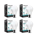 Panasonic Base B22 9Watt LED Bulb Cool Day Light Pack of 4