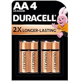 Duracell Alkaline Aa Battery Pack Of 4 90